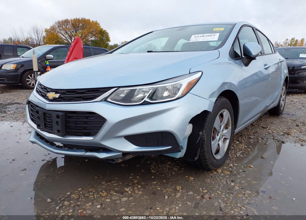 2017 CHEVROLET CRUZE LS AUTO VIN: 1G1BC5SM7H7204836