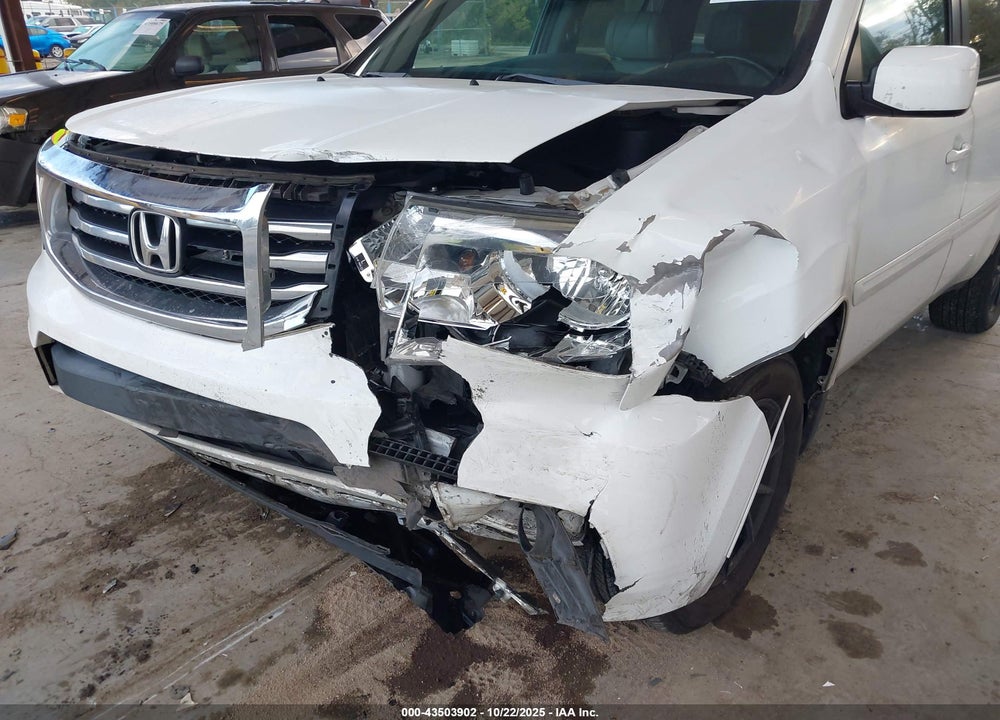 2014 HONDA PILOT EX-L VIN: 5FNYF4H58EB028078