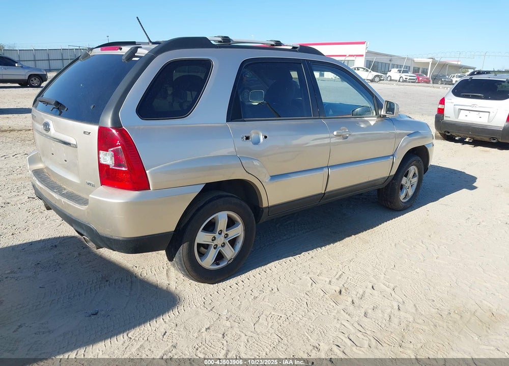 2009 KIA SPORTAGE EX V6 VIN: KNDJE723497585160