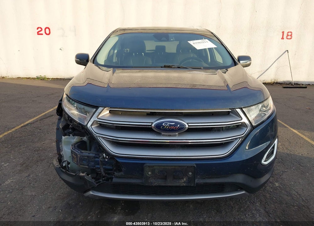 2017 FORD EDGE TITANIUM VIN: 2FMPK4K9XHBB69279