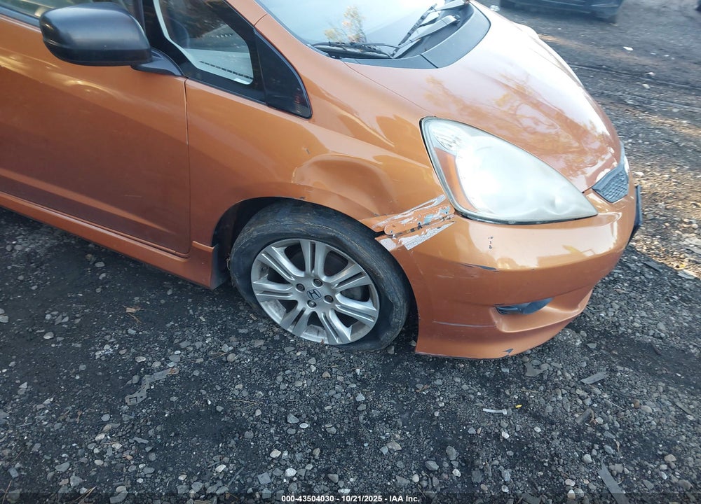 2009 HONDA FIT VIN: JHMGE88439S041499