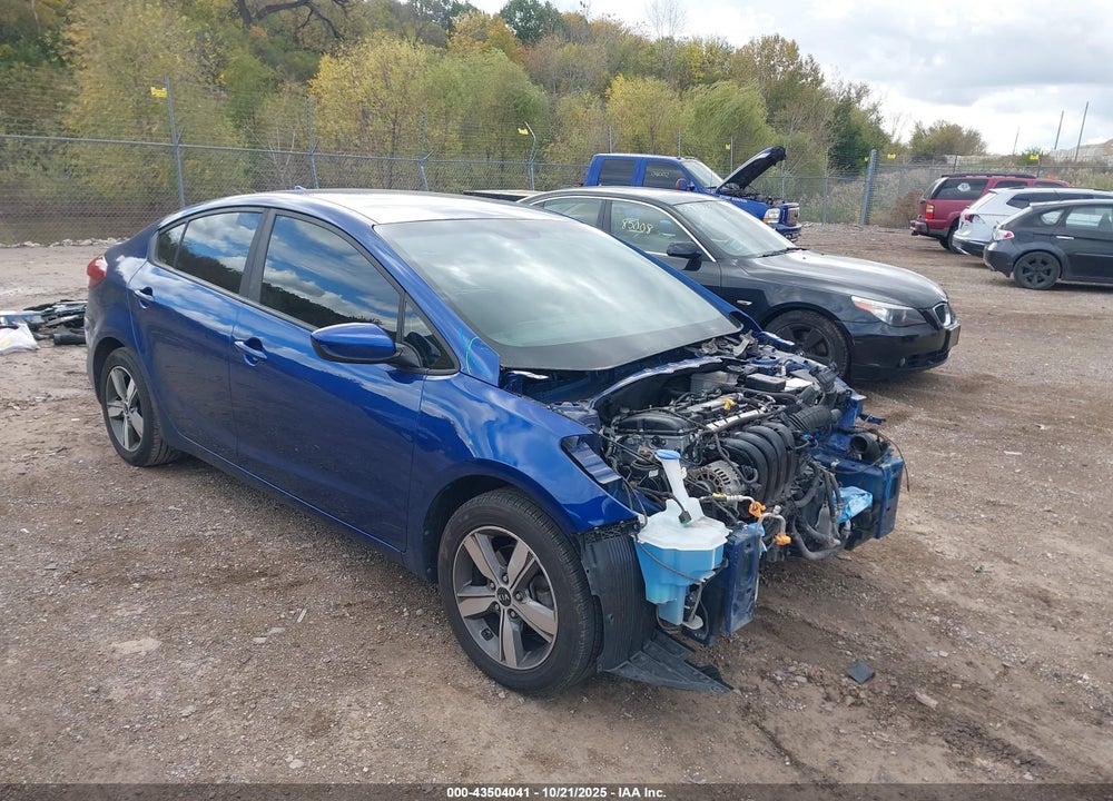2018 KIA FORTE S VIN: 3KPFL4A7XJE284119