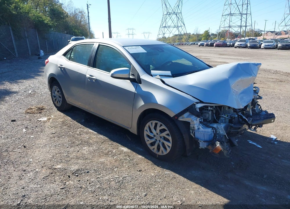 2018 TOYOTA COROLLA LE VIN: 2T1BURHE2JC067806