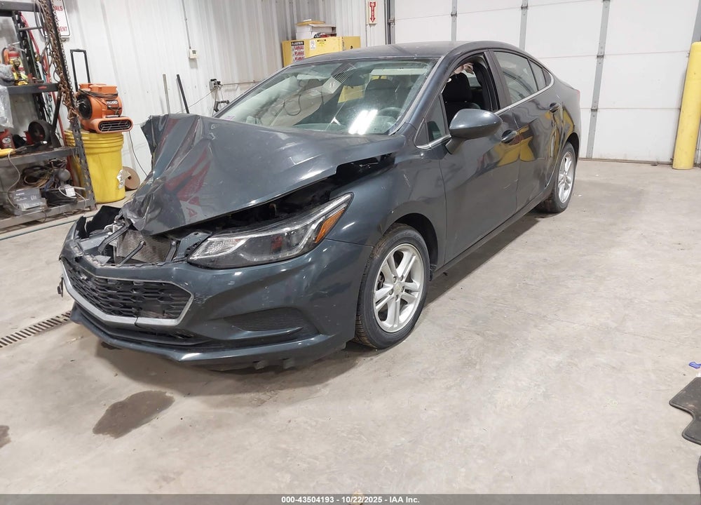 2018 CHEVROLET CRUZE LT AUTO VIN: 1G1BE5SM4J7111997