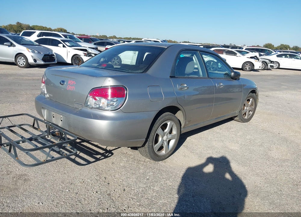 2006 SUBARU IMPREZA 2.5I VIN: JF1GD67626H510950