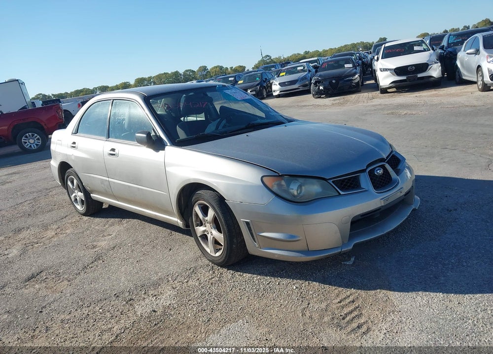 2006 SUBARU IMPREZA 2.5I VIN: JF1GD67626H510950