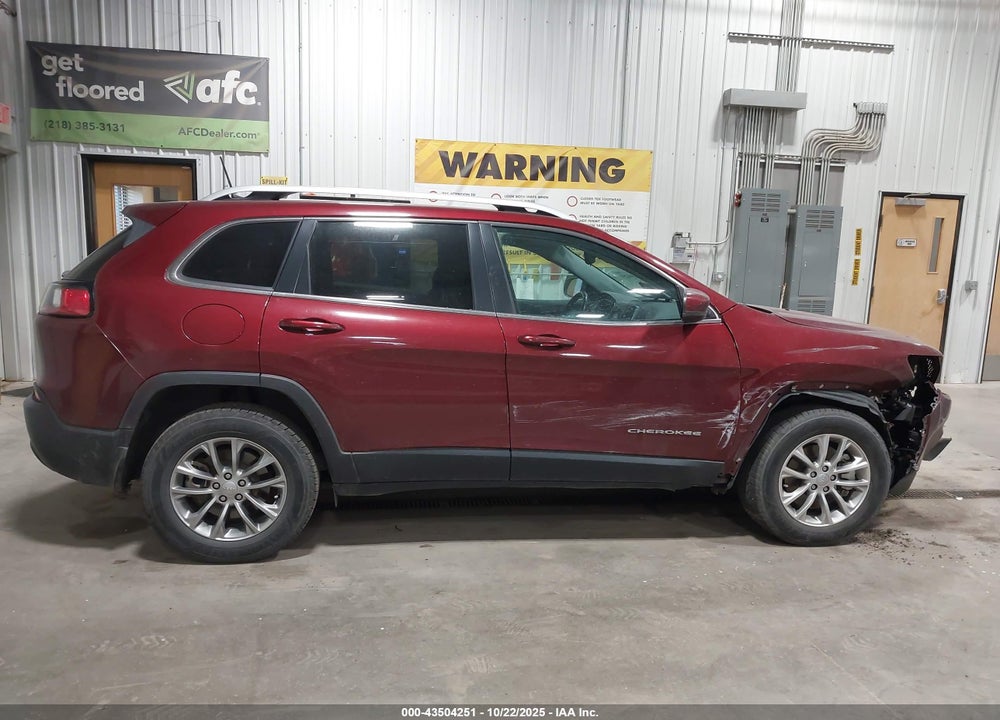 2021 JEEP CHEROKEE LATITUDE LUX 4X4 VIN: 1C4PJMMX2MD185550