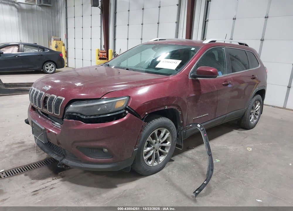 2021 JEEP CHEROKEE LATITUDE LUX 4X4 VIN: 1C4PJMMX2MD185550