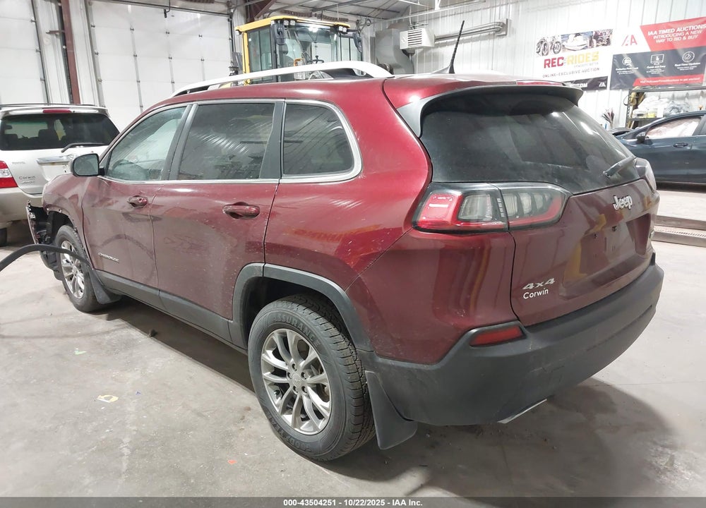 2021 JEEP CHEROKEE LATITUDE LUX 4X4 VIN: 1C4PJMMX2MD185550