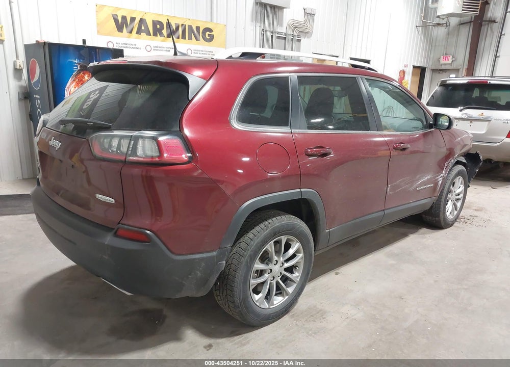 2021 JEEP CHEROKEE LATITUDE LUX 4X4 VIN: 1C4PJMMX2MD185550