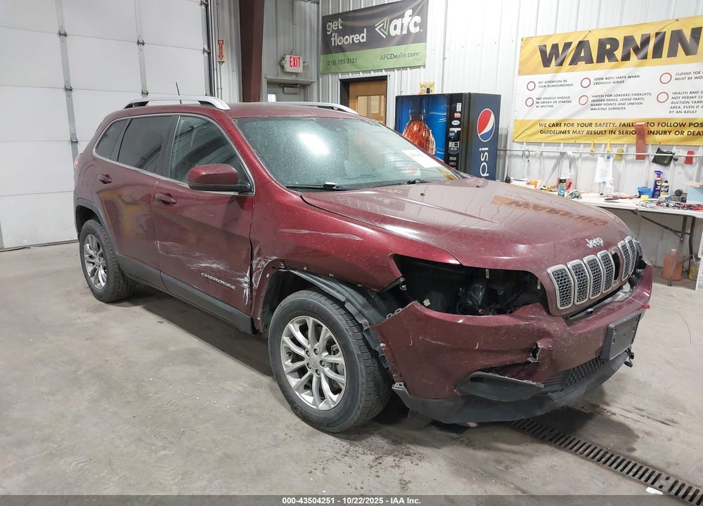 2021 JEEP CHEROKEE LATITUDE LUX 4X4 VIN: 1C4PJMMX2MD185550