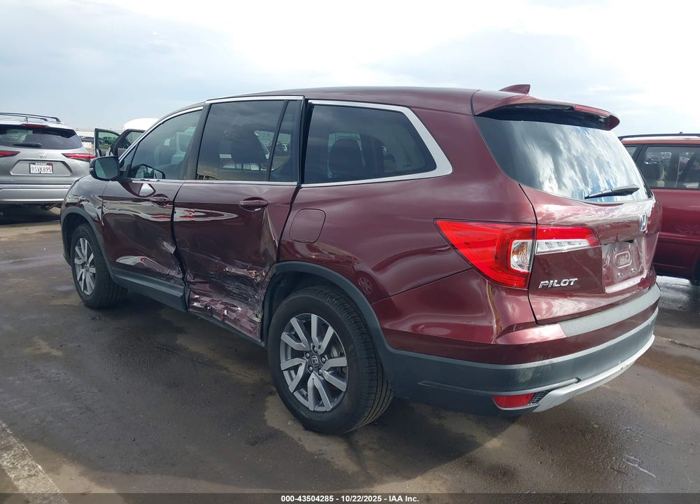 2019 HONDA PILOT EX VIN: 5FNYF5H33KB036346