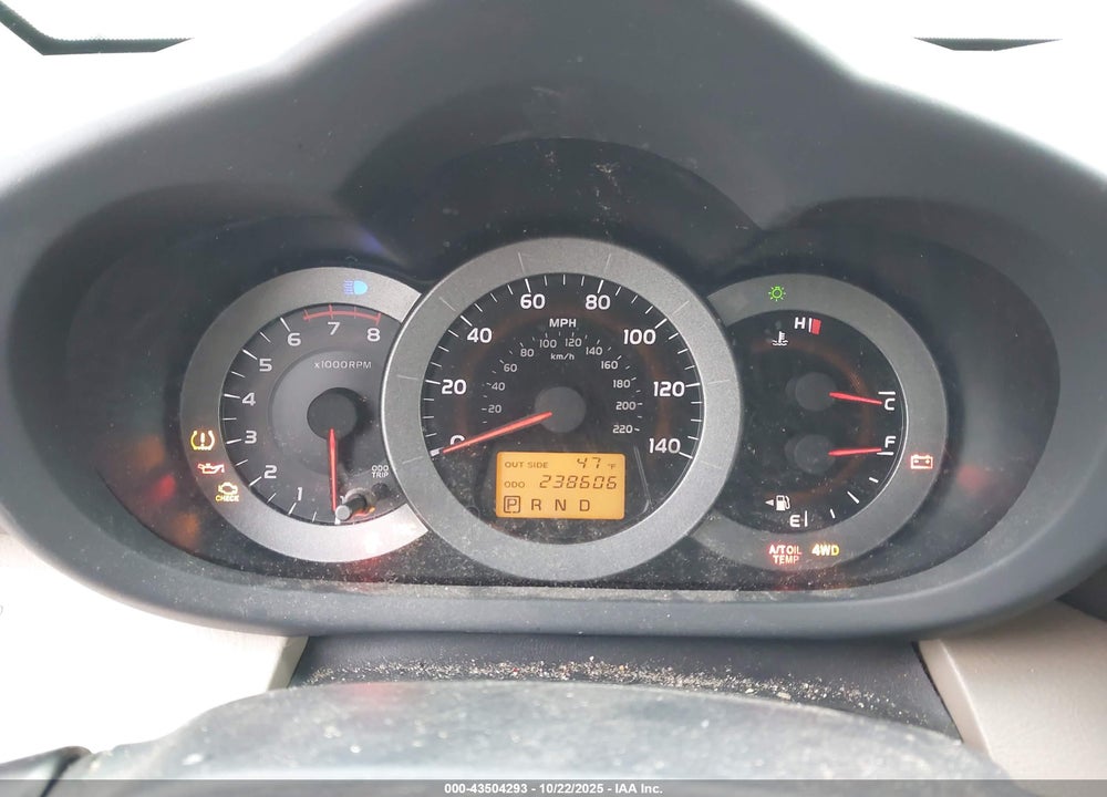 2008 TOYOTA RAV4 VIN: JTMBD33V286074700