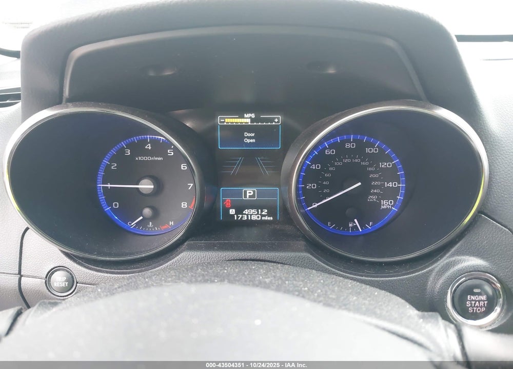 2017 SUBARU OUTBACK 3.6R TOURING VIN: 4S4BSETC5H3201680