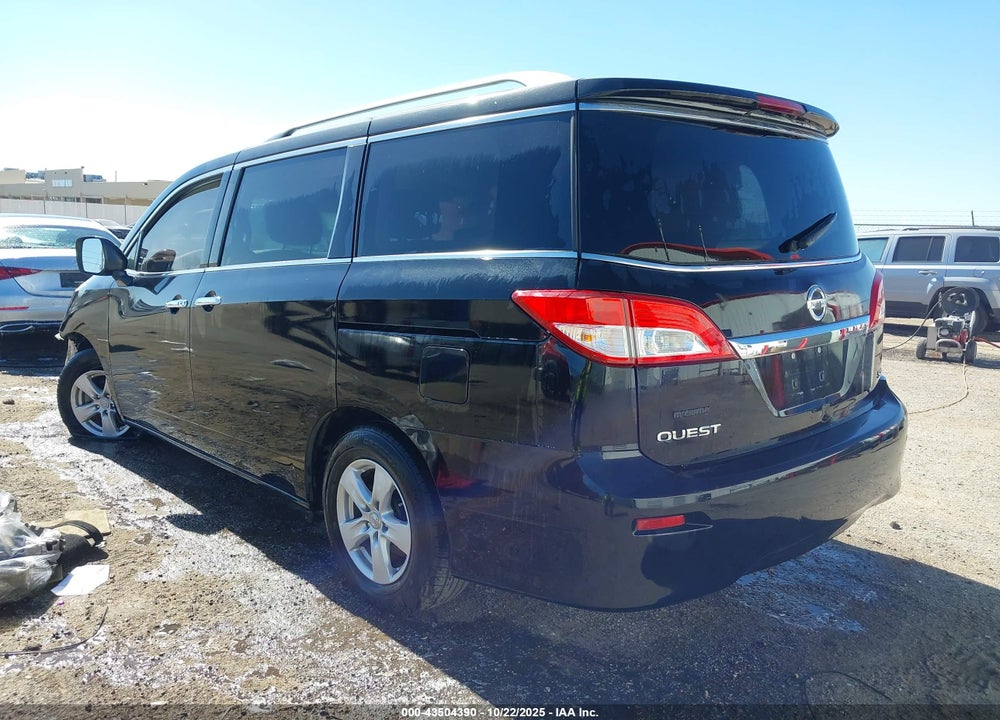 2015 NISSAN QUEST SV VIN: JN8AE2KP8F9125803