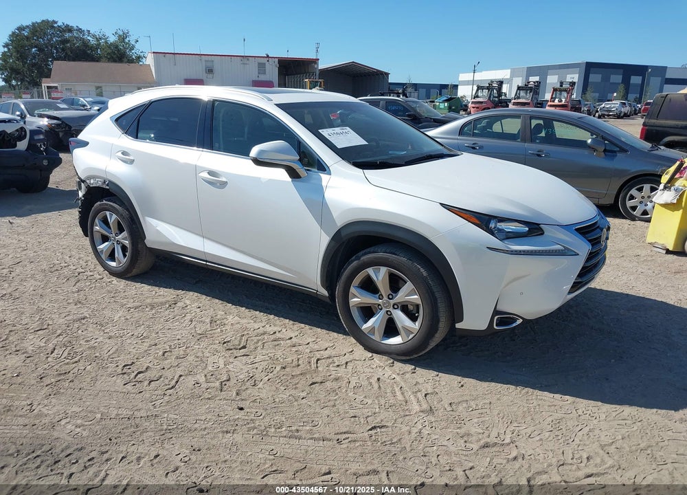 2017 LEXUS NX 200T VIN: JTJYARBZ6H2075864