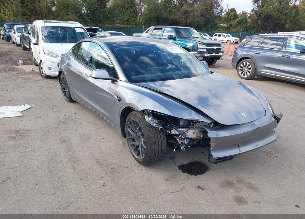2025 TESLA MODEL 3 LONG RANGE REAR-WHEEL DRIVE VIN: 5YJ3E1EA3SF993889