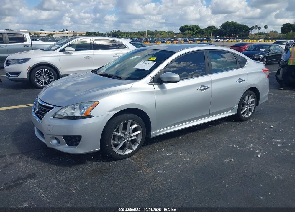 2014 NISSAN SENTRA SR VIN: 3N1AB7AP1EY237776