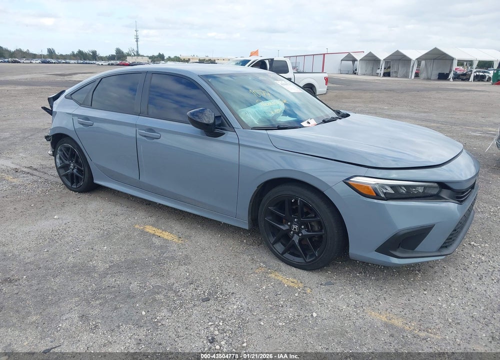 2022 HONDA CIVIC SPORT VIN: 2HGFE2F58NH565515