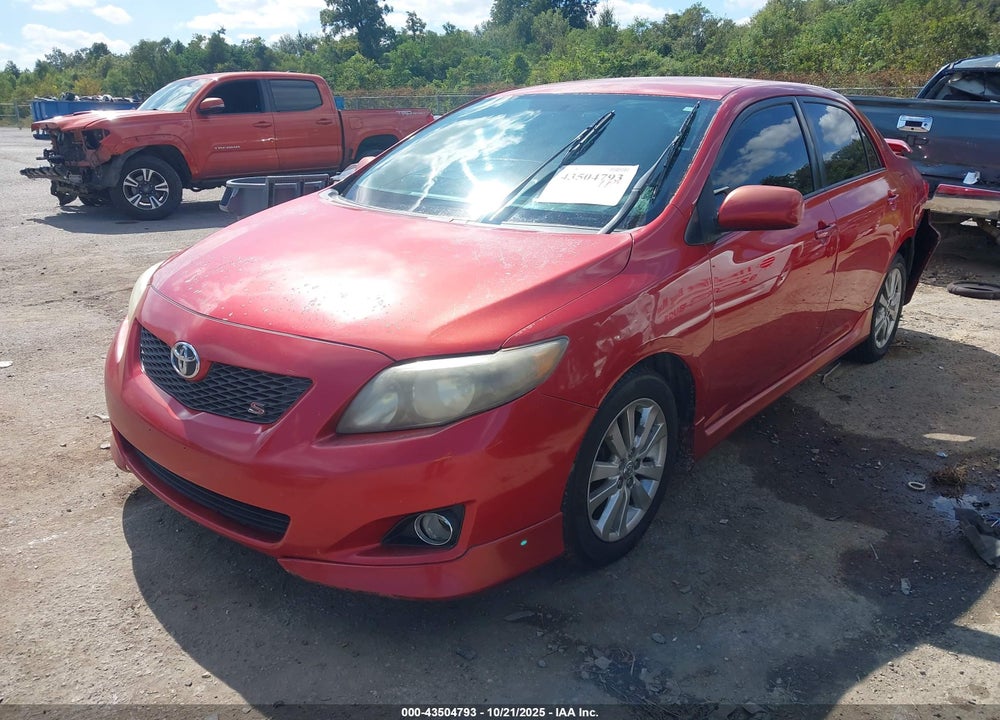 2009 TOYOTA COROLLA VIN: 2T1BU40EX9C137093
