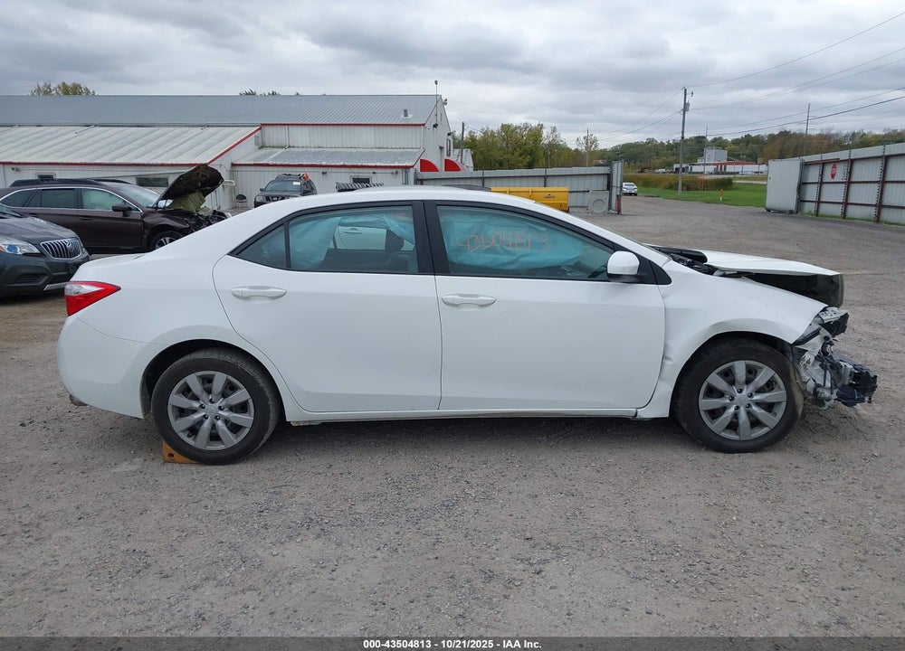 2014 TOYOTA COROLLA LE VIN: 5YFBURHE0EP068362