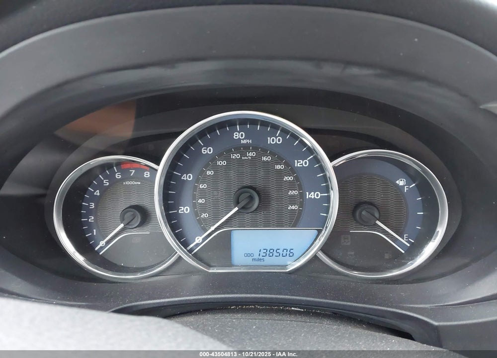 2014 TOYOTA COROLLA LE VIN: 5YFBURHE0EP068362