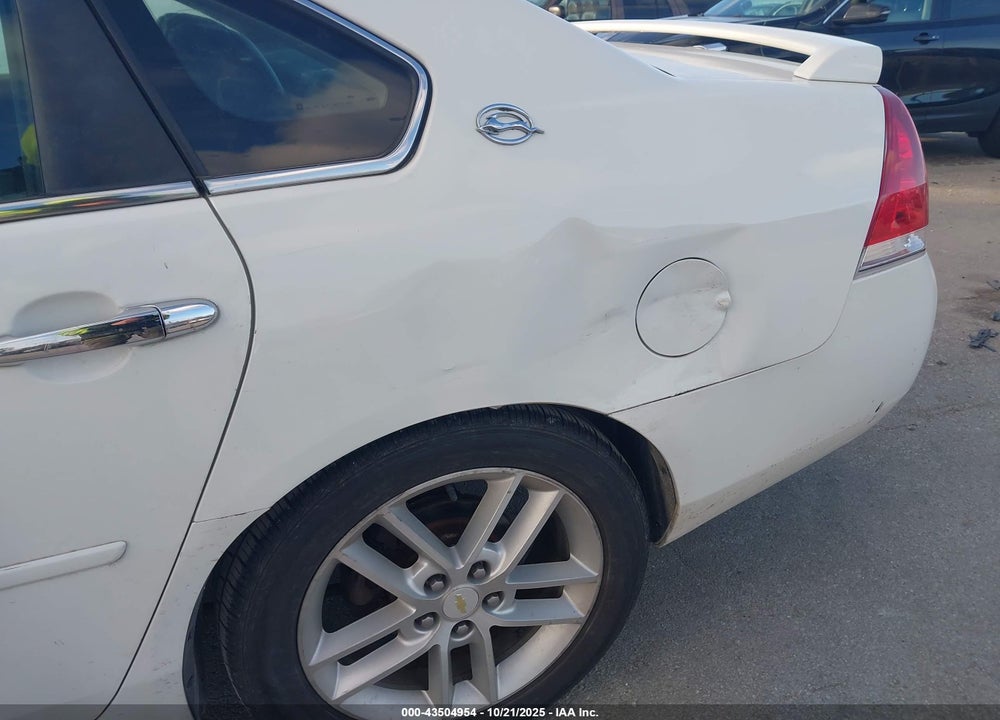 2008 CHEVROLET IMPALA LTZ VIN: 2G1WU583781197963