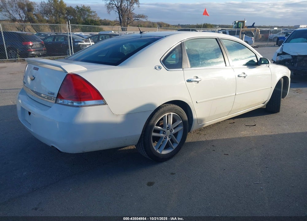 2008 CHEVROLET IMPALA LTZ VIN: 2G1WU583781197963