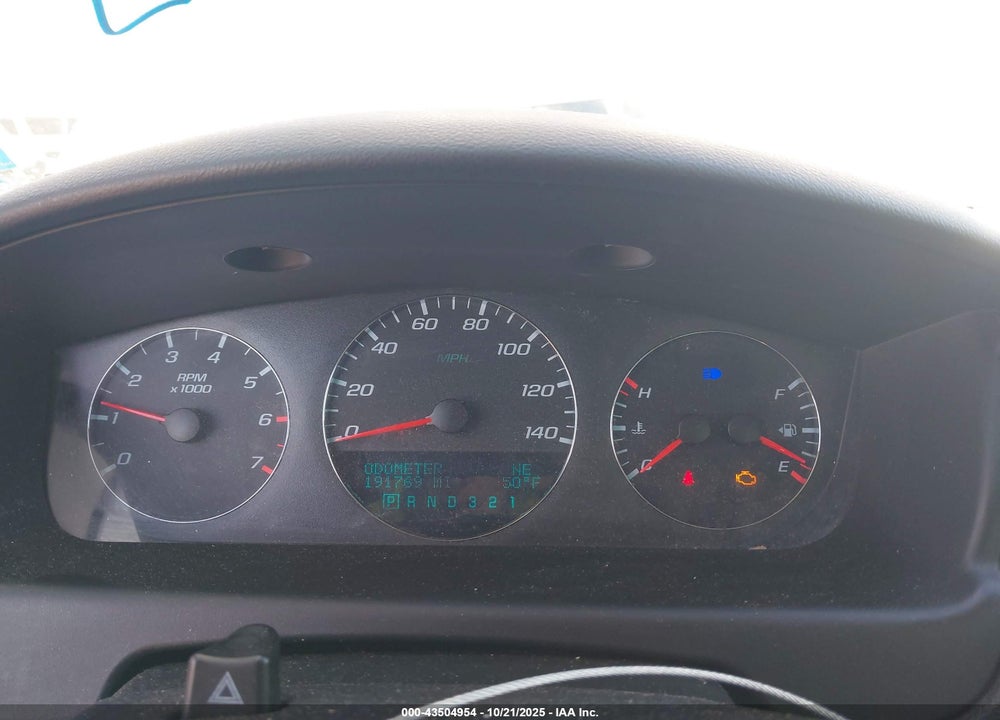 2008 CHEVROLET IMPALA LTZ VIN: 2G1WU583781197963