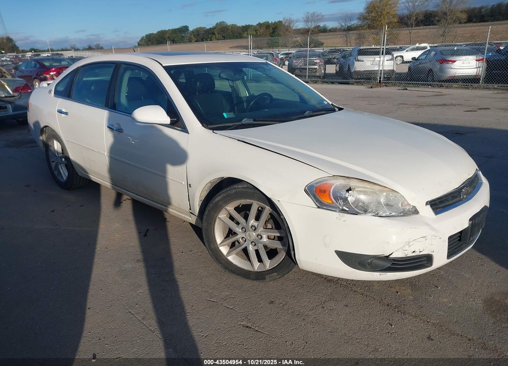 2008 CHEVROLET IMPALA LTZ VIN: 2G1WU583781197963