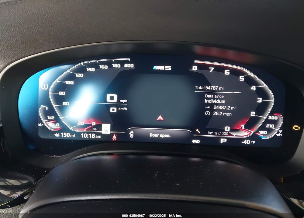 2020 BMW M5 VIN: WBSJF0C09LB448883