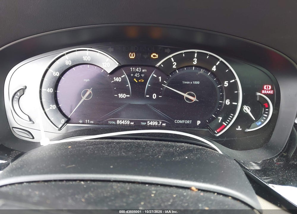 2017 BMW 530I XDRIVE VIN: WBAJA7C36HG905309