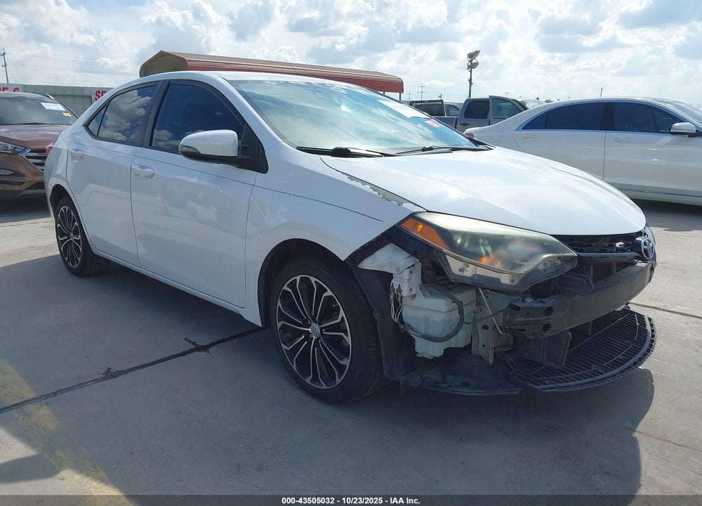 2015 TOYOTA COROLLA S PLUS VIN: 5YFBURHE1FP254350