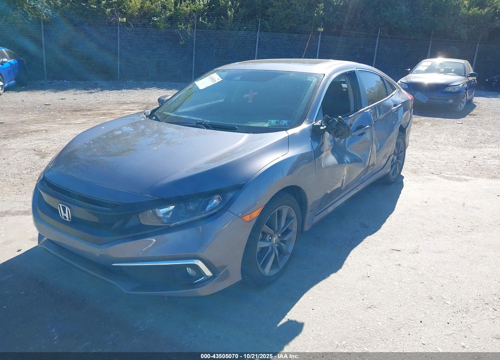 2020 HONDA CIVIC EX VIN: 19XFC1F38LE214545
