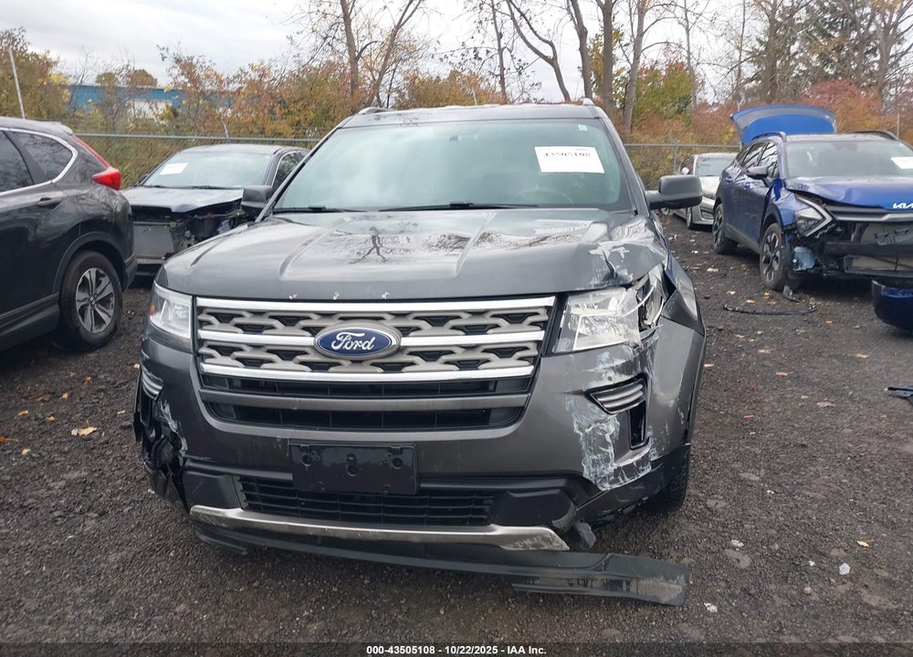 2018 FORD EXPLORER XLT VIN: 1FM5K8D86JGA02807