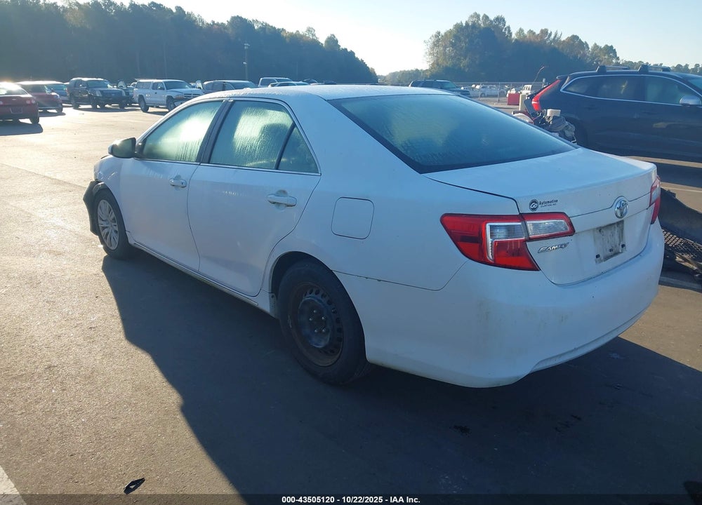 2012 TOYOTA CAMRY LE VIN: 4T1BF1FK4CU159909