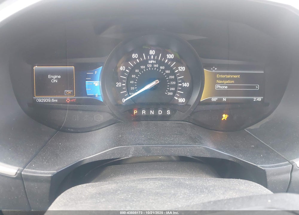2017 FORD EDGE SEL VIN: 2FMPK3J87HBC69035
