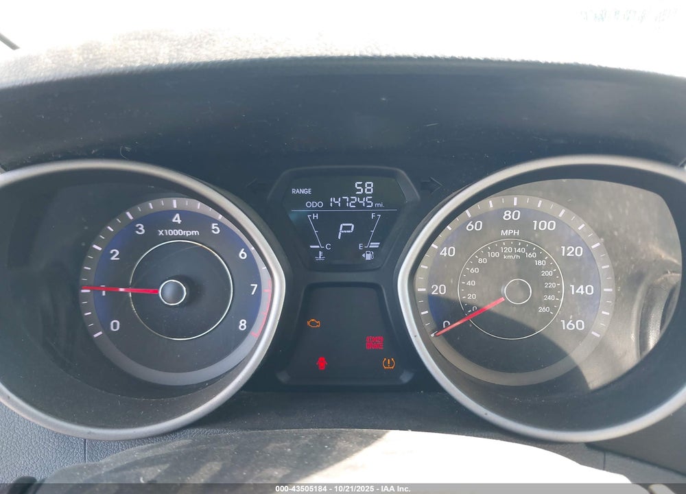 2013 HYUNDAI ELANTRA GS VIN: KMHDH6AE6DU013434