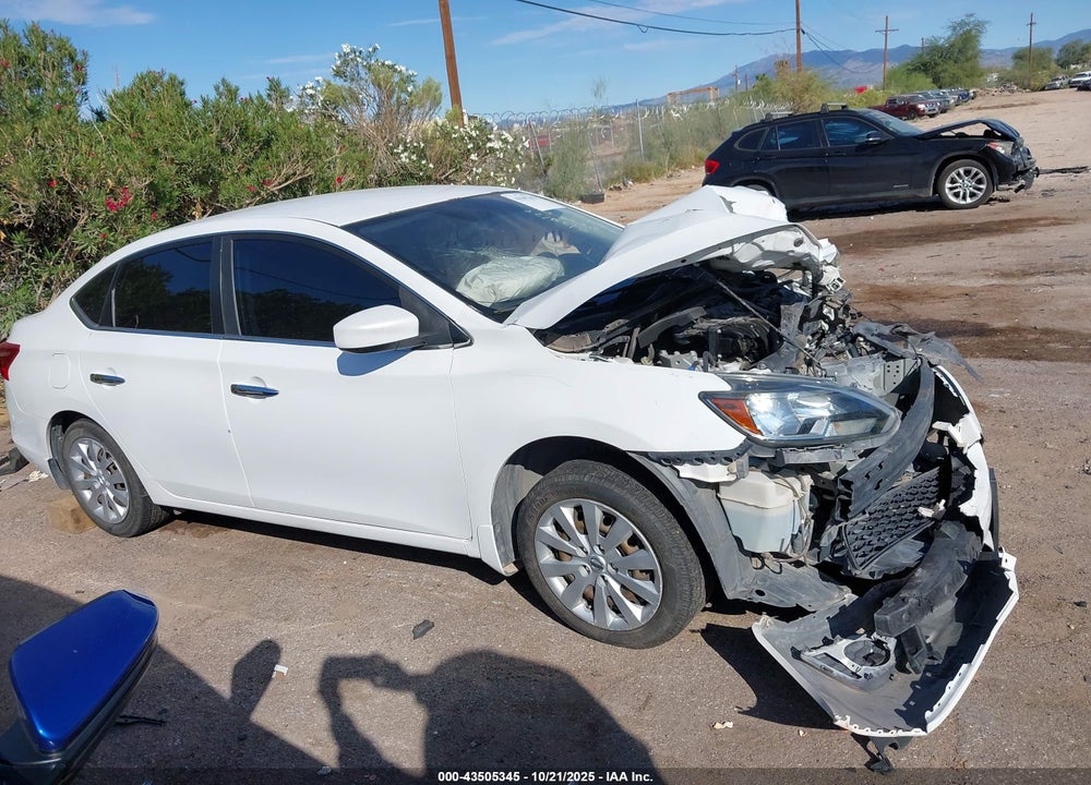 2016 NISSAN SENTRA SV VIN: 3N1AB7AP5GY236293