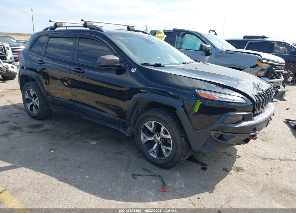 2015 JEEP CHEROKEE TRAILHAWK VIN: 1C4PJMBS0FW716923