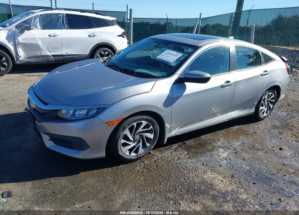2017 HONDA CIVIC EX VIN: 2HGFC2F70HH521777
