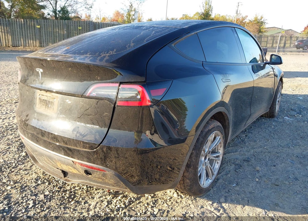 2020 TESLA MODEL Y LONG RANGE DUAL MOTOR ALL-WHEEL DRIVE VIN: 5YJYGDEE1LF047831