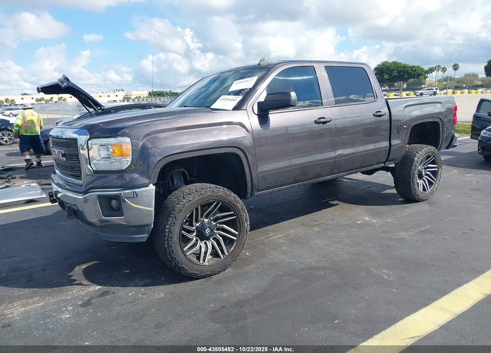 2014 GMC SIERRA 1500 SLE VIN: 3GTU2UEC4EG539584