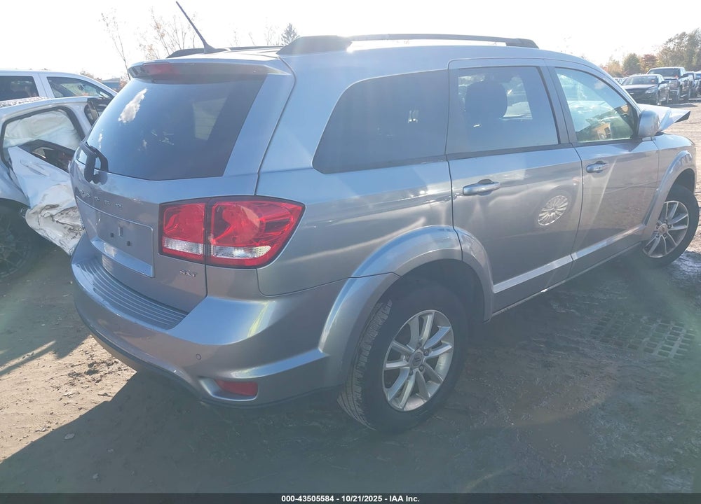 2018 DODGE JOURNEY SXT AWD VIN: 3C4PDDBG7JT189660