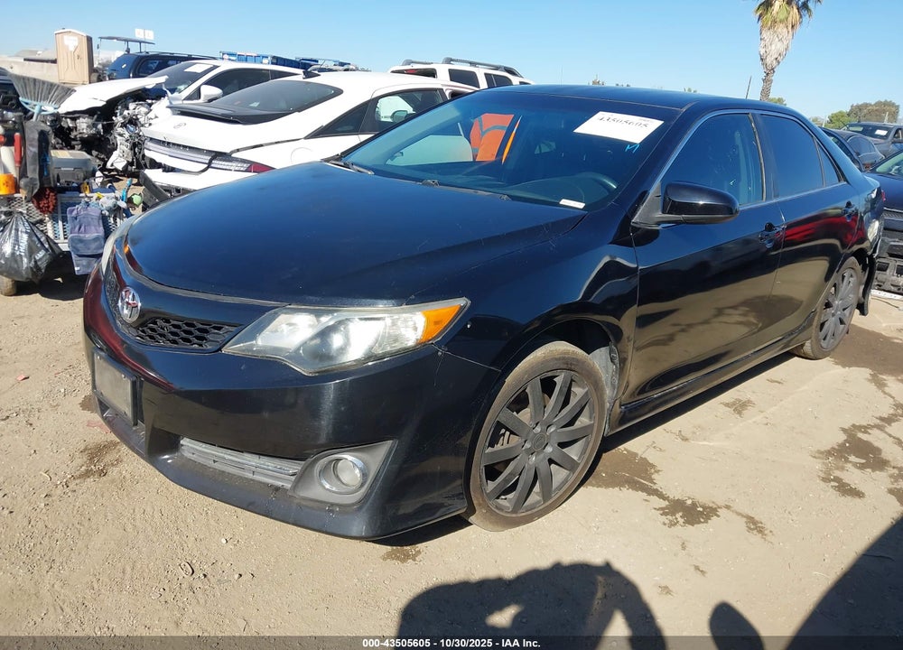 2012 TOYOTA CAMRY SE VIN: 4T1BF1FK9CU164460