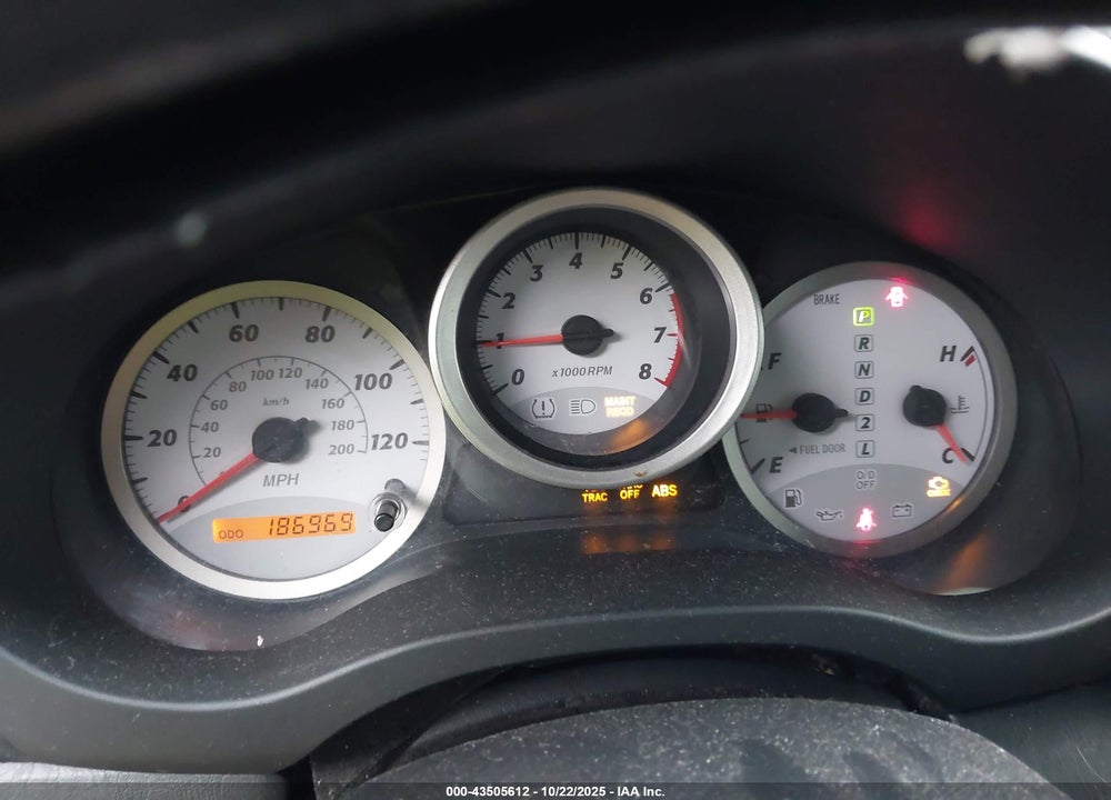 2005 TOYOTA RAV4 VIN: JTEGD20V350091620