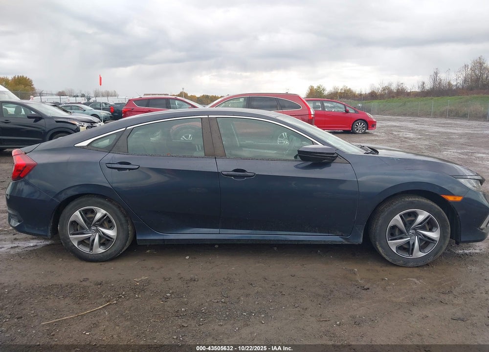 2019 HONDA CIVIC LX VIN: 2HGFC2F66KH533561