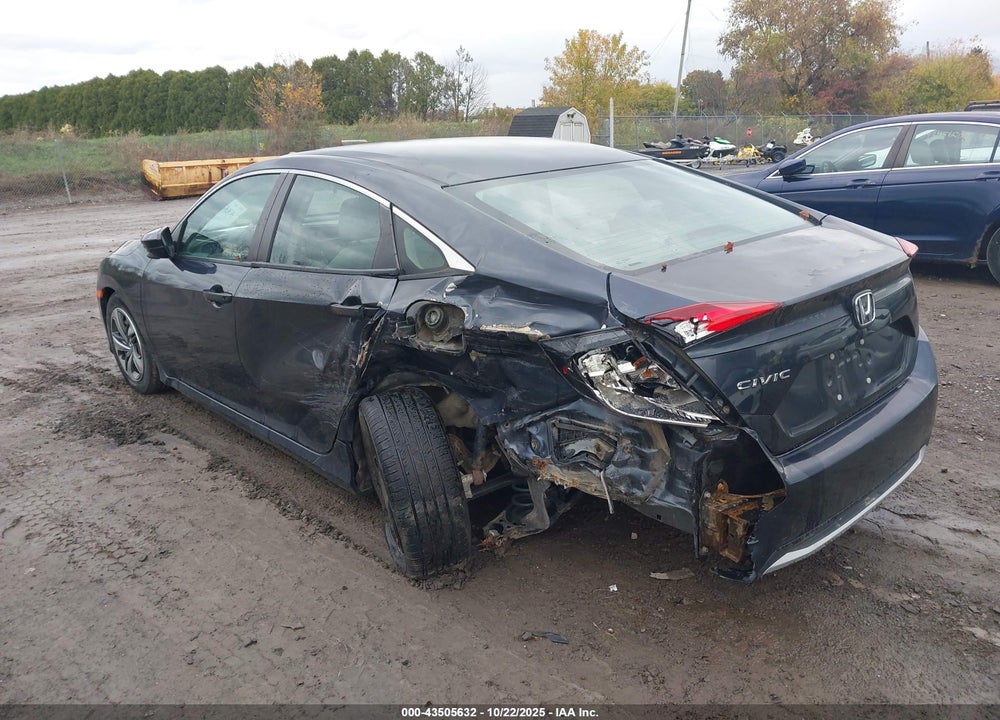 2019 HONDA CIVIC LX VIN: 2HGFC2F66KH533561