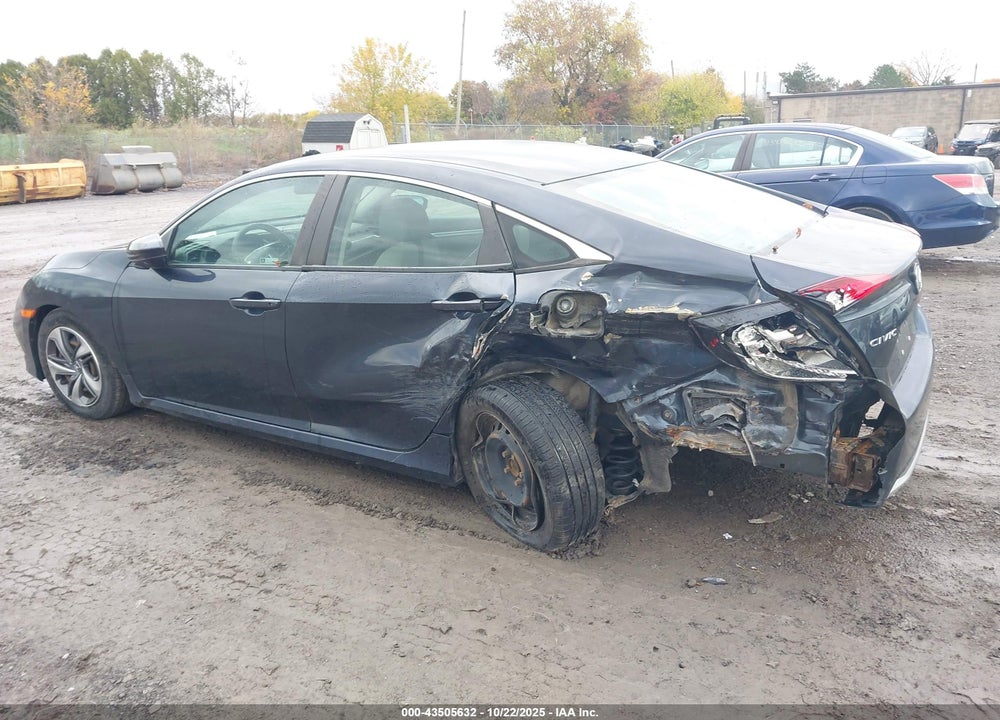 2019 HONDA CIVIC LX VIN: 2HGFC2F66KH533561