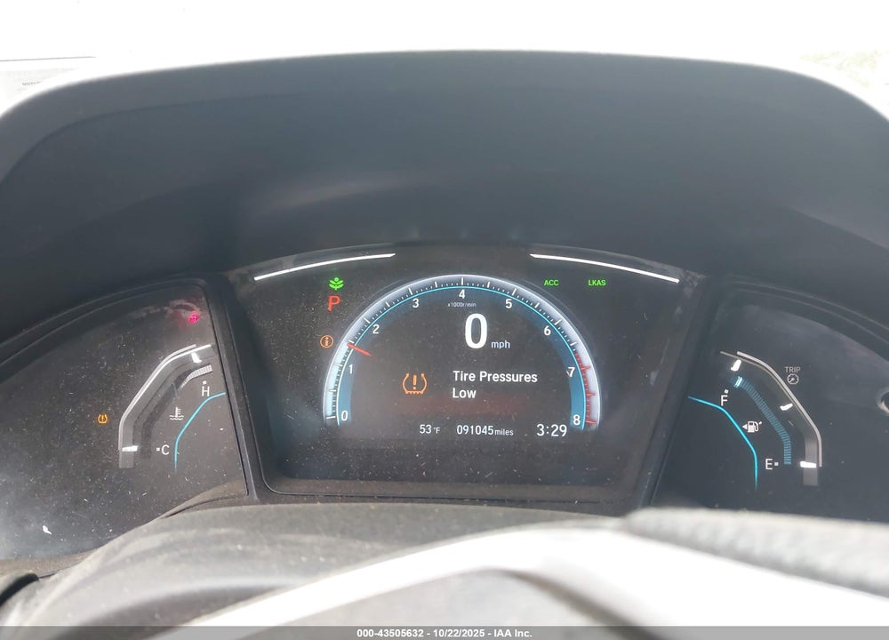 2019 HONDA CIVIC LX VIN: 2HGFC2F66KH533561